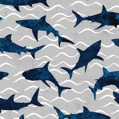 Feelin' Sharky Kid's Shorty Romper
